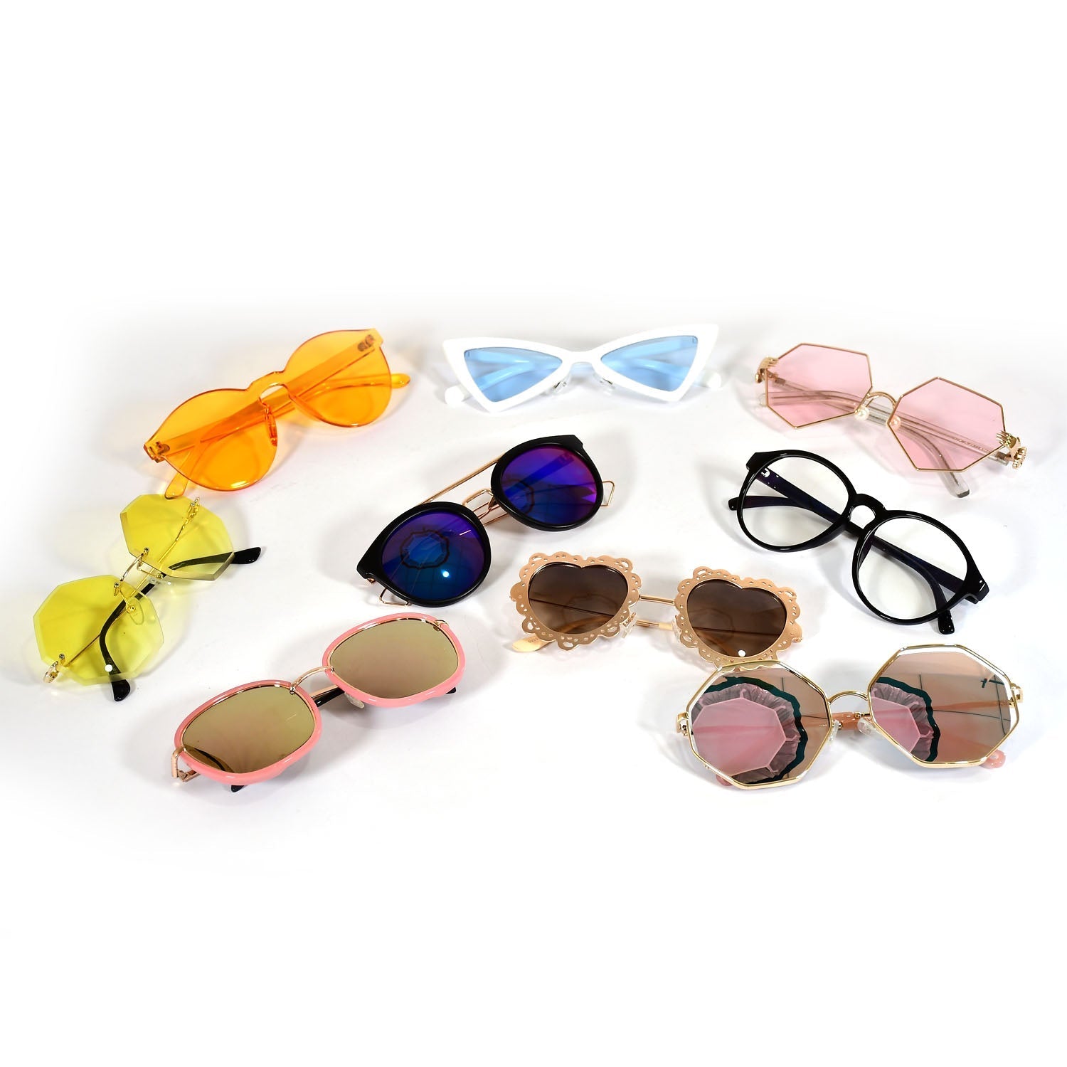 7659 Mix Sunglass New & AttrDraft Designs ( 1 pc ) 