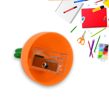 Student Pencil Sharpener Cartoon Simple Carrot Pencil Sharpener Suitable for Students, Children, School, Stationery (1 Pc) - Discount Karo