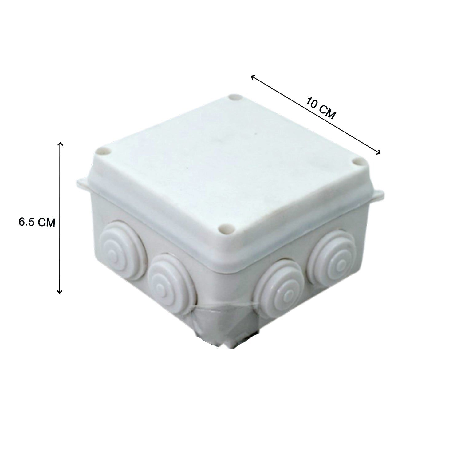 9033 Square Fancy Box For CCTV used for storing CCTV camera’s and all which helps it from being comes in contact with damages. 