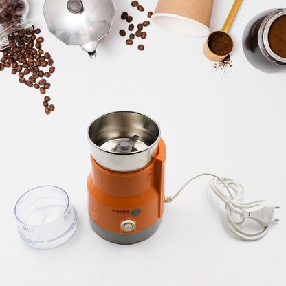 Multi Function Small Food Grinder Grain Grinder, Portable Coffee Bean Seasonings Spices Mill Powder Machine Small Kitchen Appliances for Home and Office - Discount Karo