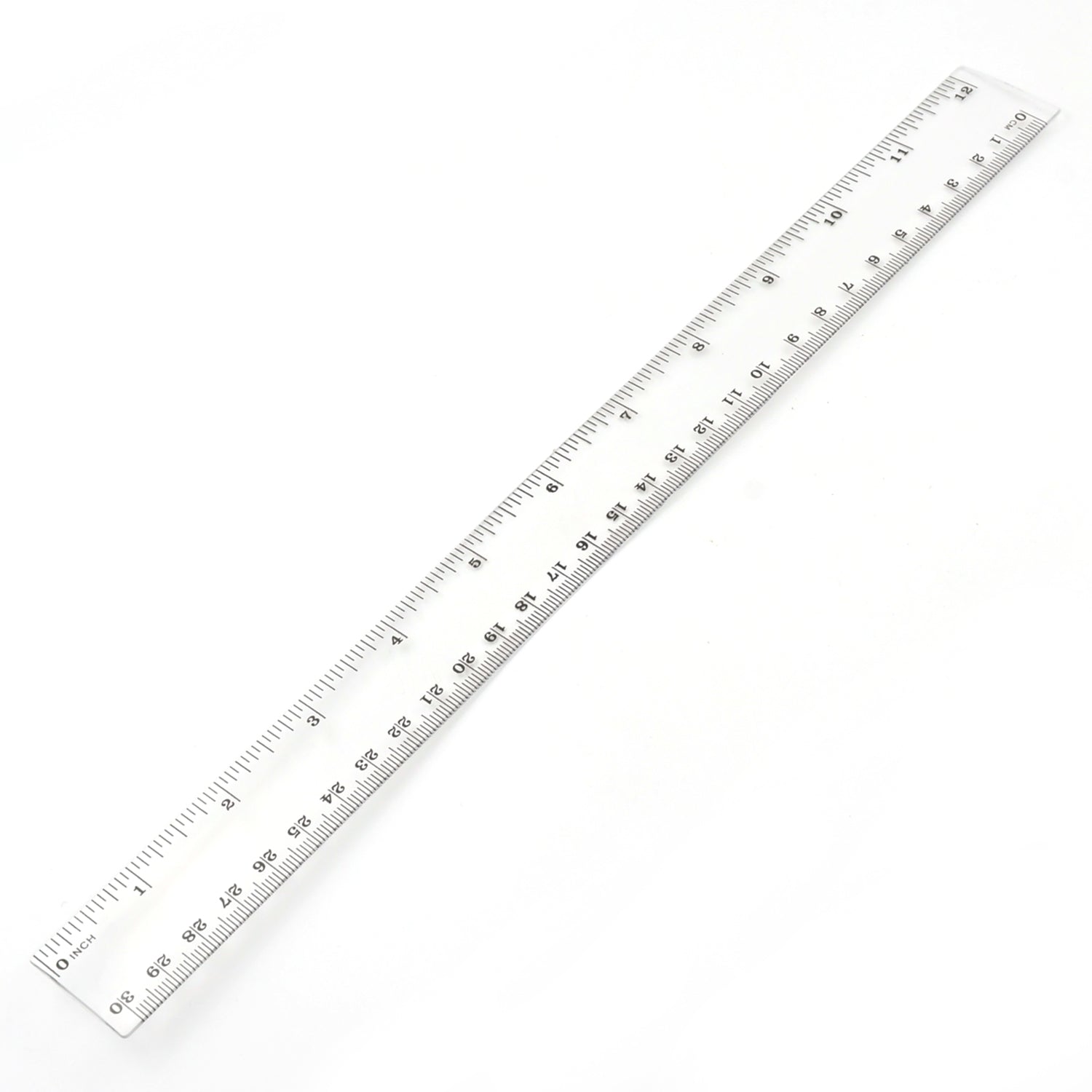 Transparent Ruler, Plastic Rulers, For School Classroom, Home, Or Office (30 Cm) - Discount Karo