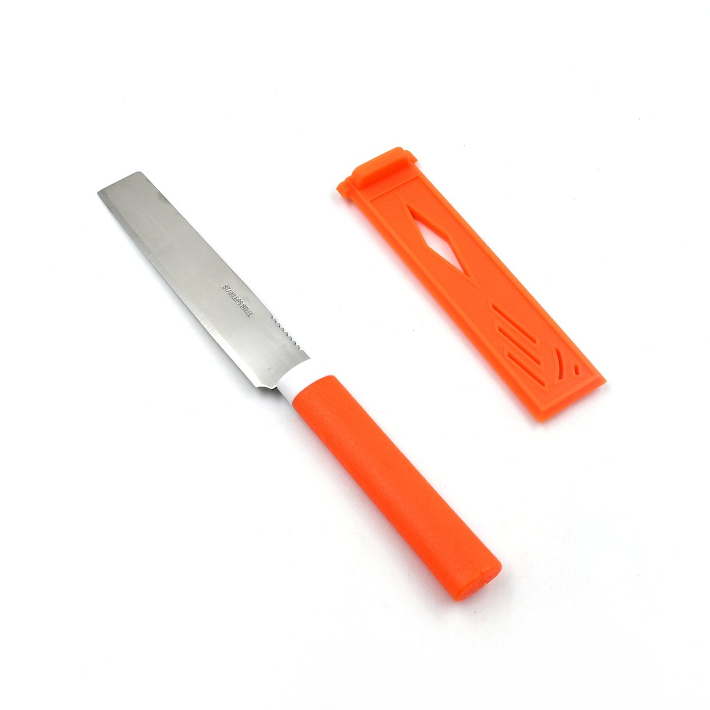 Stainless Steel Knife For Kitchen Use, Knife Set, Knife & Non-Slip Handle With Blade Cover Knife - Discount Karo