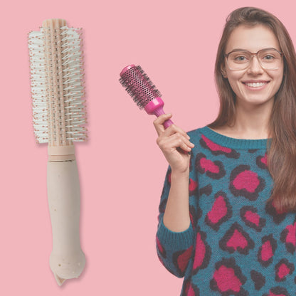 Massage Comb, Air Cushion Massage Hair Brush Ergonomic Matt Disappointment for Straight Curly Hair Cushion Curly Hair Comb for All Hair Types, Home Salon DIY Hairdressing Tool  (1 Pc) - Discount Karo