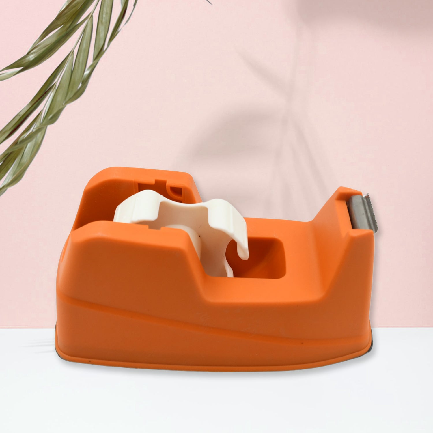 Plastic Tape Dispenser Cutter for Home Office use, Tape Dispenser for Stationary, Tape Cutter Packaging Tape (1 pc / 605 Gm) - Discount Karo