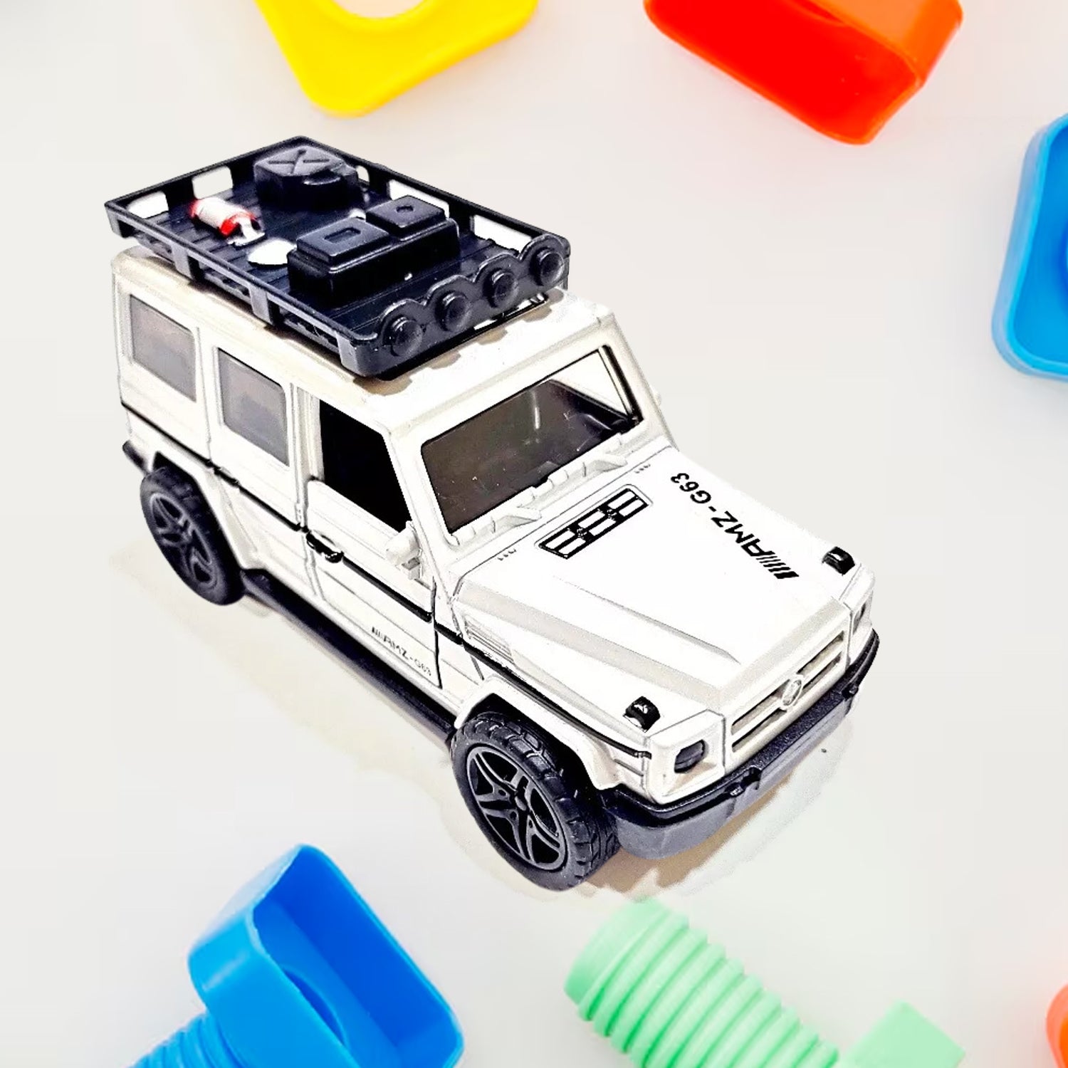 Alloy Metal Pull Back Die-cast Car, Jeep Model Car Off Road Die cast Metal Pullback Toy car with Doors Open Boys Gifts Toys for Kids Age 3+ Years (Pack of 1) - Discount Karo