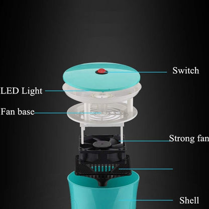 Mosquito Killer Machine, Electronic Indoor Insect Killer Lamp, Bug Bedroom Mute Radiation-free Portable Fly Insect Killer Light For Home & Commercial Use. Mosquito killer lamp. - Discount Karo