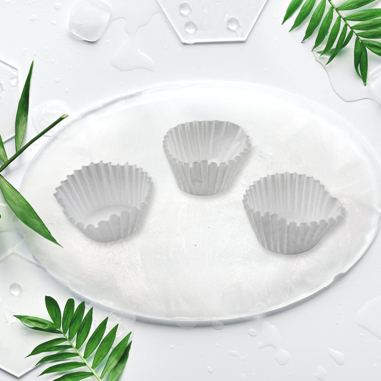 Muffin Cases Paper Mini Paper Cupcake Liners 1 inches Baking Cups Wrapper Muffin Paper Cups for Holiday, Baby Shower, Birthday Party, Weddings (Approx 800pc Set) - Discount Karo