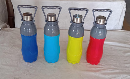 Plastic Sports Bottle (1.8L): Insulated, Leakproof, BPA-Free (Mix Color) - Discount Karo