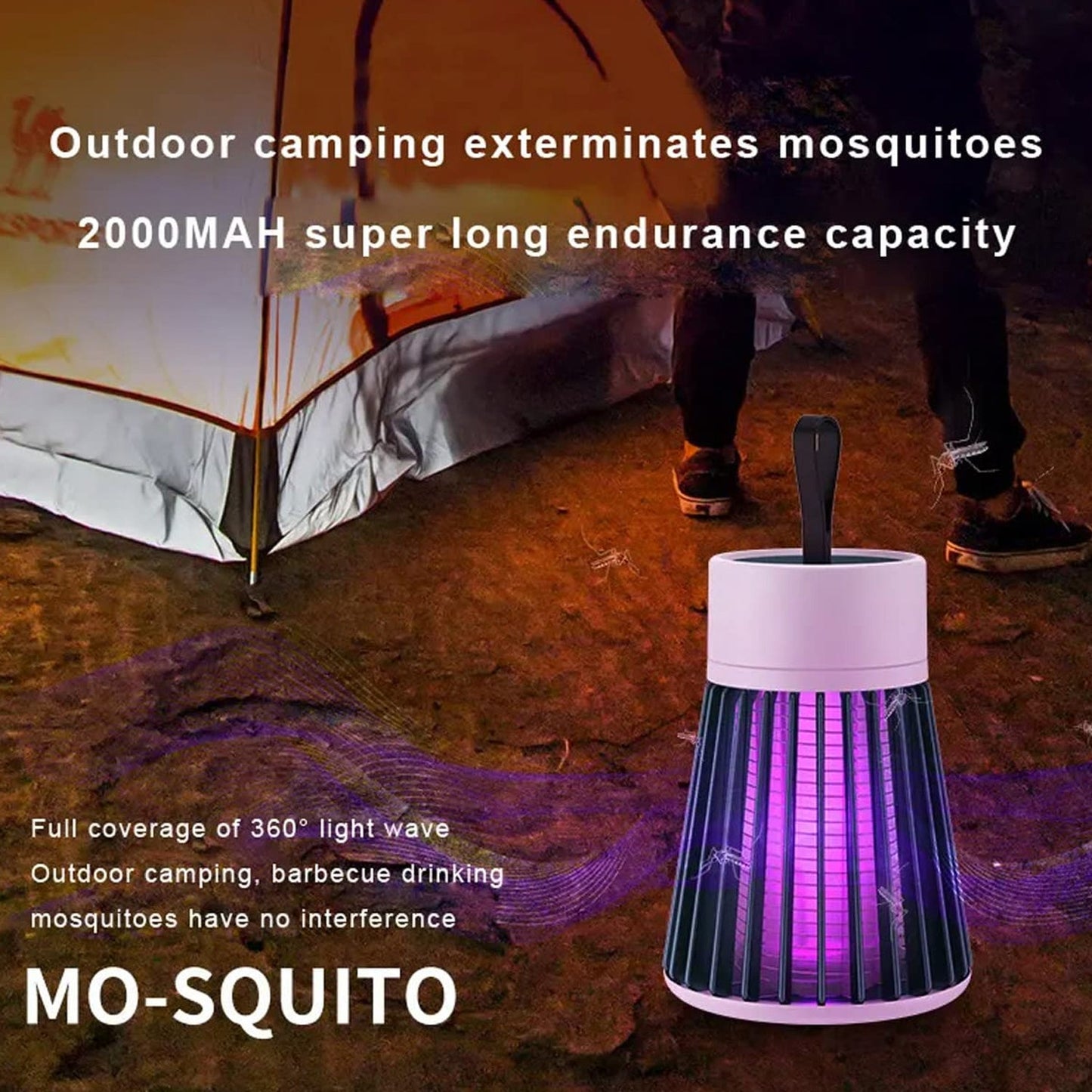 Mosquito Killer Machine  Mosquito Killer USB Powered Bug Zapper Mosquito Lamp For Home Electric LED Lamp Mosquito Killer Indoor  /  Outdoor Mosquito Trap Machine - Discount Karo