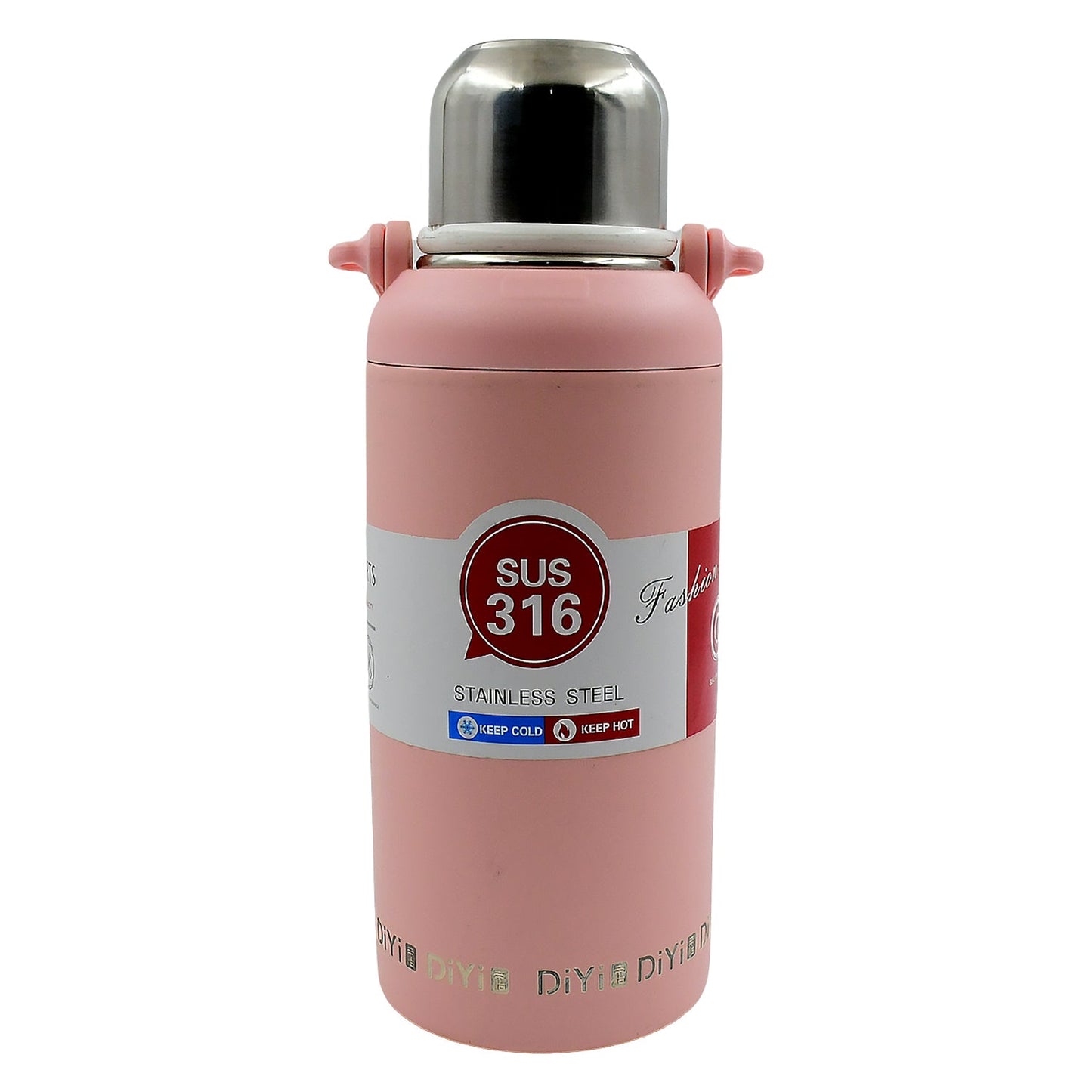 Stainless Steel tumblers 316 Stainless Steel, Vacuum Insulated Cup / Bottle, Portable Travel Kettle / Water Bottle with Handle, Outdoor Large Capacity Sports Kettle Cups / Bottle (1300 ML) - Discount Karo