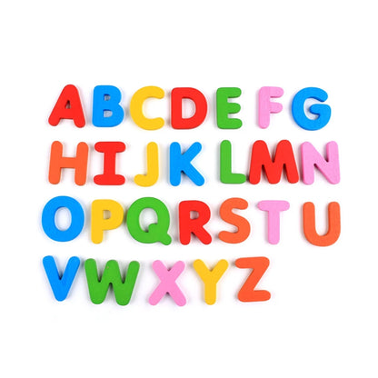 English A to Z Small letter Colorful Magnetic Alphabet to Educate Kids in Fun Play & Learn | Toy for Preschool Learning, Spelling, Counting (26 Alphabet) - Discount Karo