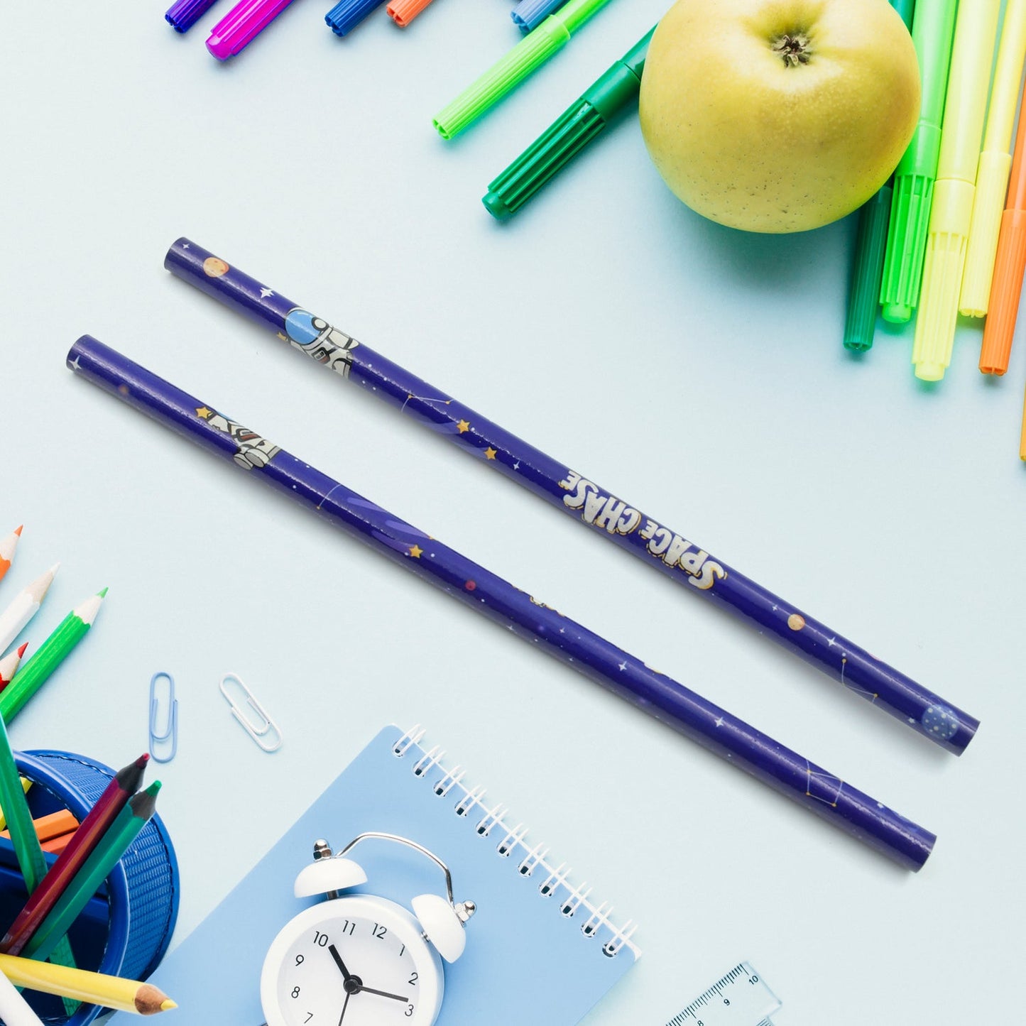 Fun & Functional! 5-in-1 Cartoon Pencil Set for School & Play (5 Pc) - Discount Karo