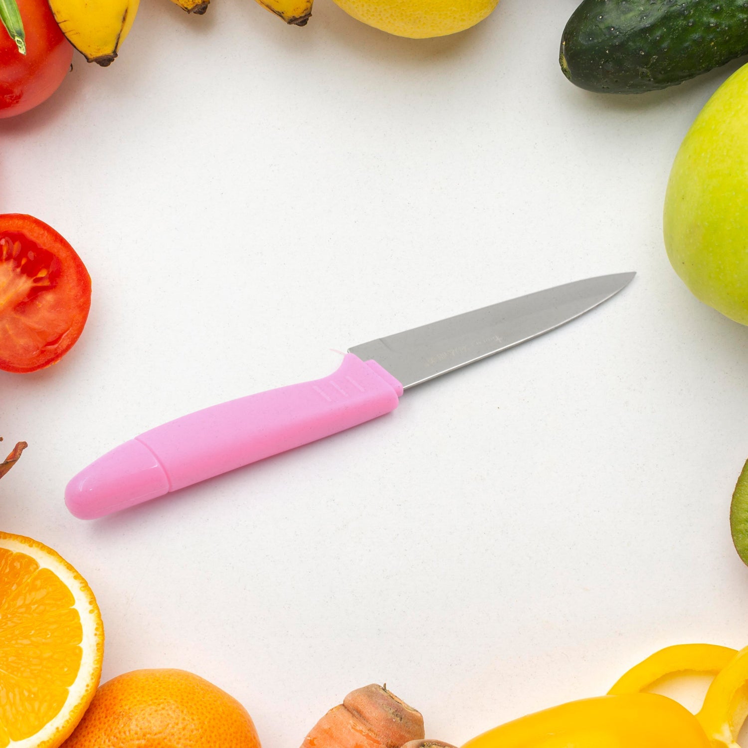 Sharp Fruit Knife (Stainless Steel, Comfortable Grip): 1 Pc - Discount Karo