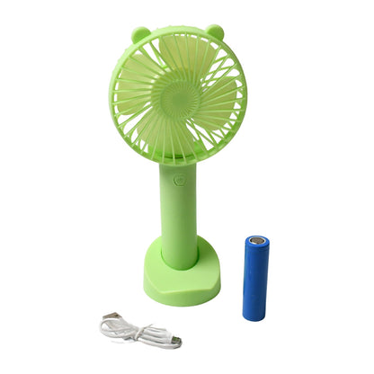 PORTABLE CLASSIC HAND FAN TABLE FAN 3 STEP SPEED SETTING FAN PERSONAL DESK FAN SUITABLE FOR OFFICE , SCHOOL & HOME USE (battery not included)