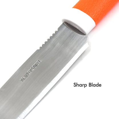 Stainless Steel Knife For Kitchen Use, Knife Set, Knife & Non-Slip Handle With Blade Cover Knife - Discount Karo