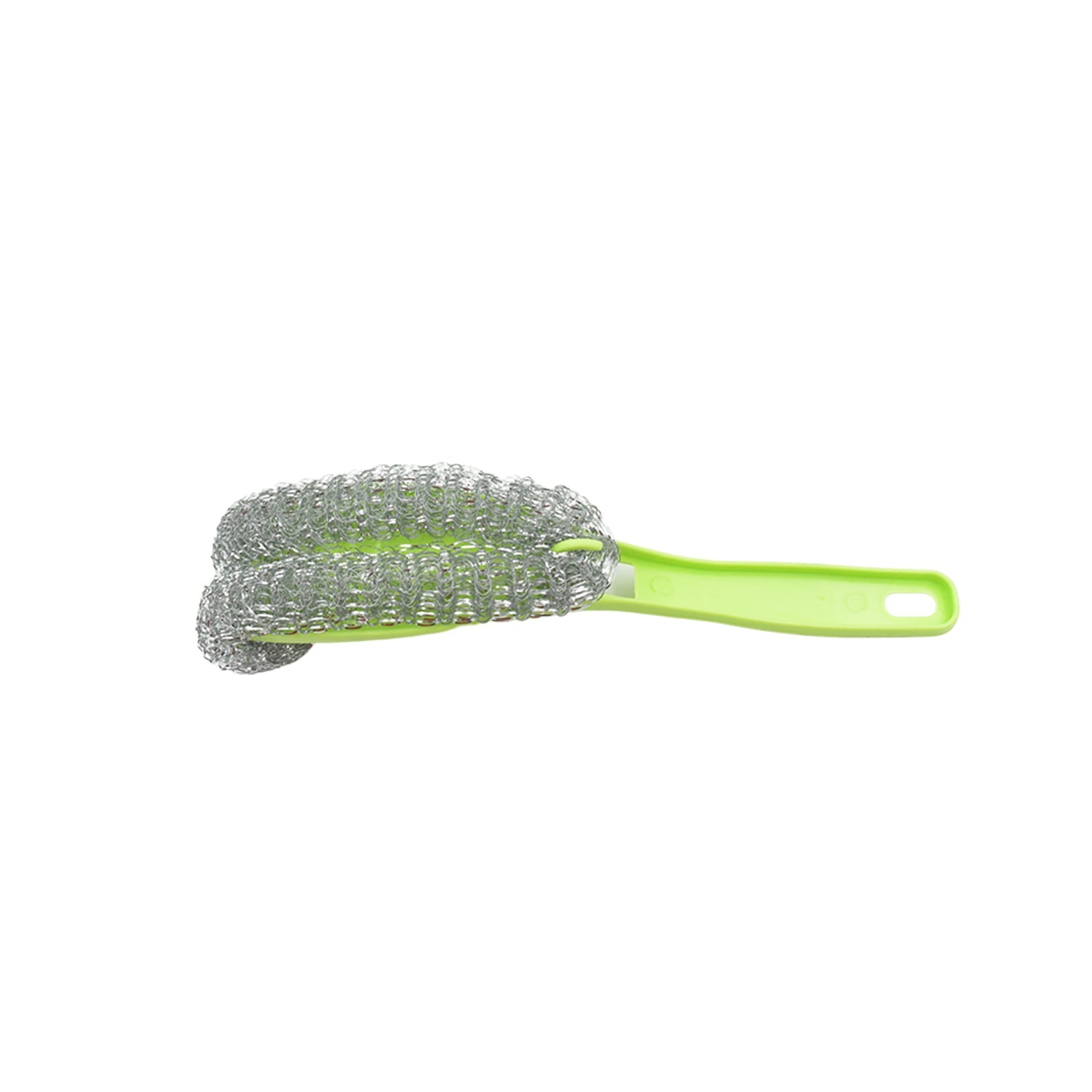 Wire Kitchen Washing Brush, Plastic Small Brush, Cleaning Brush, Bend Handle Pot Washing Brush (2 Pc) - Discount Karo