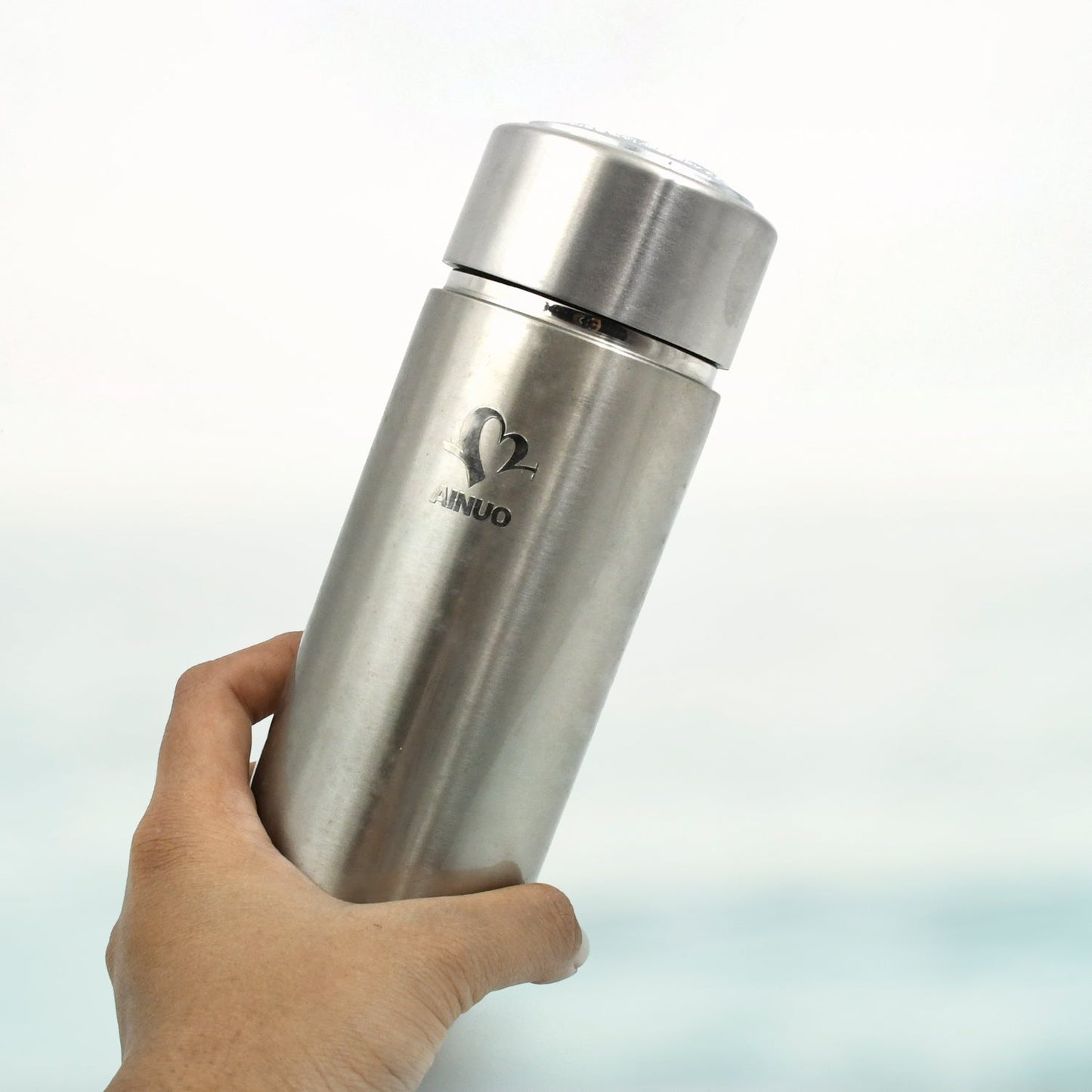 Hot and Cold Stainless Steel Thermos Water Bottle Easy to Carry | Rust & Leak Proof | Tea | Coffee | Office| Gym | Home (350ml) - Discount Karo