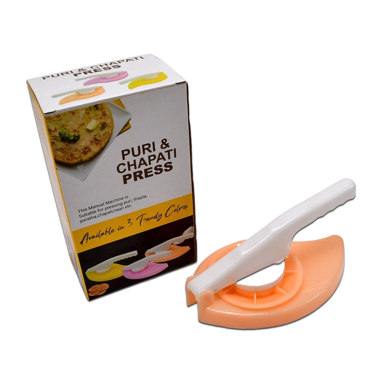 Puri Chapati Press Machine Plastic For Kitchen Use ( 1 pcs ) - Discount Karo