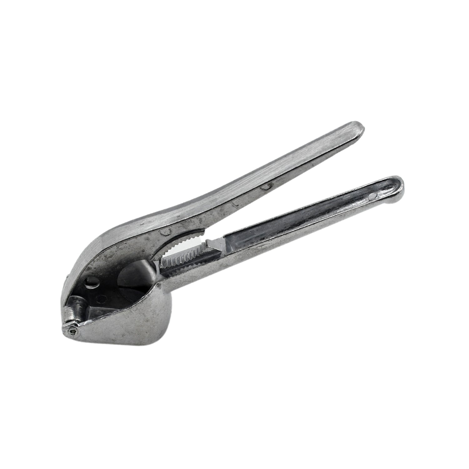 Garlic Press All Aluminum Easy to Use with Light Weight without Difficulty Cooking Baking, Kitchen Tool, Dishwaher Safe - Discount Karo