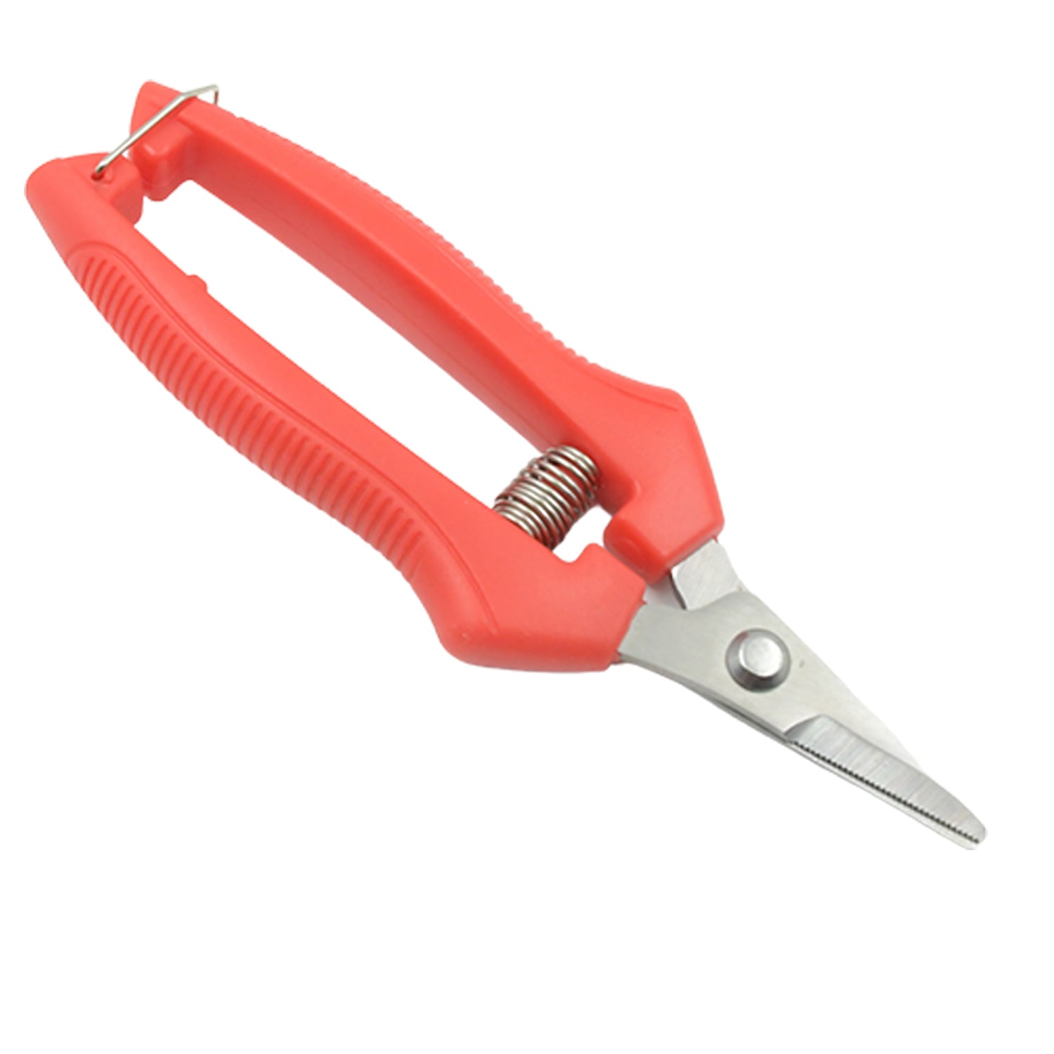 Heavy Duty Stainless Steel Cutter, Non‑slip Trimming Scissors Durable Not Easy To Wear for Gardening Pruning Of Fruit Trees Flowers and Plants (With Plastic Packing) - Discount Karo