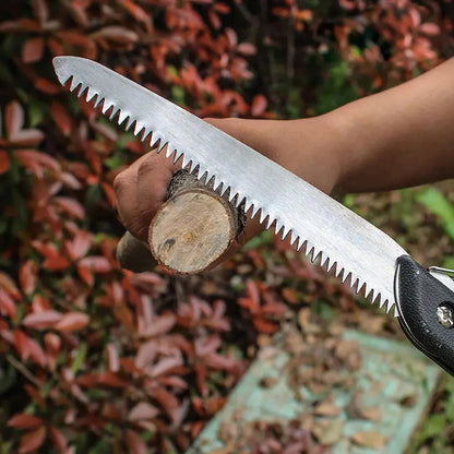 Folding Handsaw, Pruning Saws for Tree Trimming Camping, Gardening, Hunting. Cutting Wood, PVC, Bone - Discount Karo