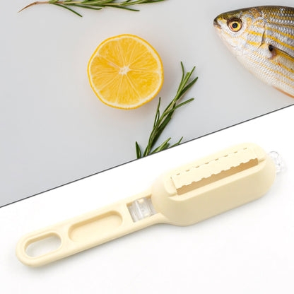 Effortless Fish Cleaning: Scraper, Grater & Brush in One (1 Pc) - Discount Karo