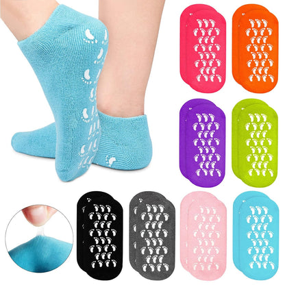 Socks Soft Socks for Repairing and Softening Dry Cracked Feet Skins Comfortable Socks (No Box Packing / Without Gel Socks) - Discount Karo