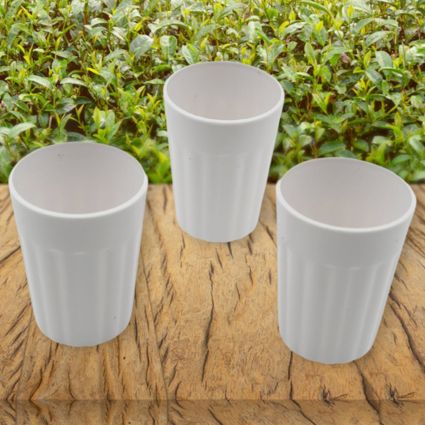 Small Plastic Coffee / Tea Cups Reusable Plastic Cup Mug Lightweight Microwavable Dishwasher Safe Unbreakable Camping Coffee Mugs for Tea Milk Water Juice Tea (3 Pcs Set) - Discount Karo