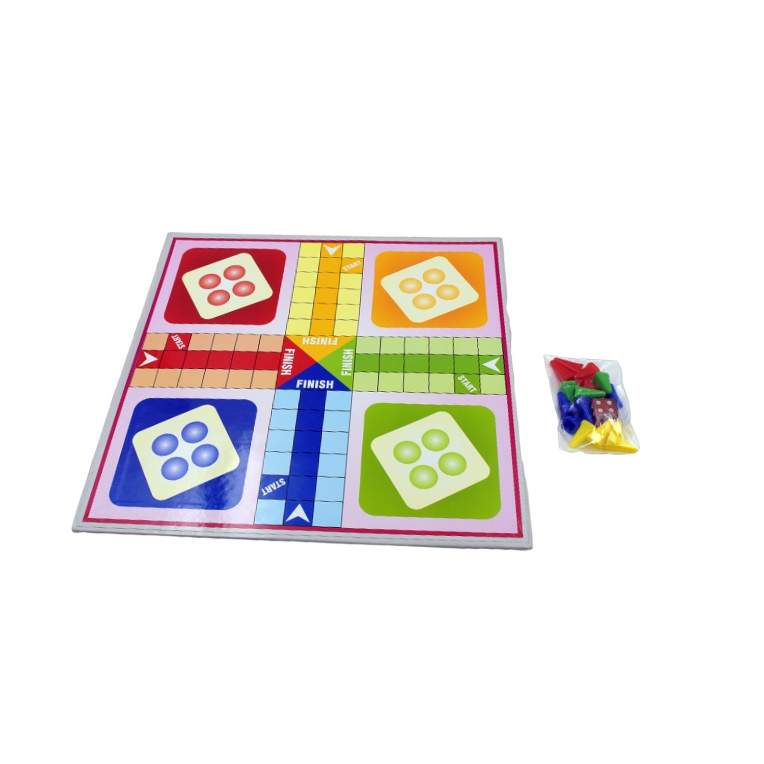 Family Board Game with Two Modes | Two Side Different Ladder, Ludo  Games for Children and Families | 2 to 4 Players - Age 3 Years and Above (2 in 1) - Discount Karo