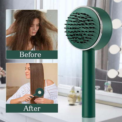 Styling Hair Brush Hairbrushes for Woman Massage Comb Styling Comb Hair Comb for Women Hair Massage Brush Women Hairbrush Airbag Comb Long Handle Utilities Plastic Women's - Discount Karo