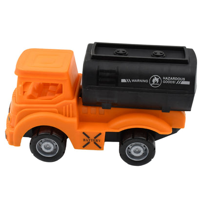 Tanker Truck Toys for Kids, friction power Vehicles Toy Truck, Plastic Truck, Friction Power Toy Trucks For Boys Girls, & Kids (1 Pc / Mix Color) - Discount Karo