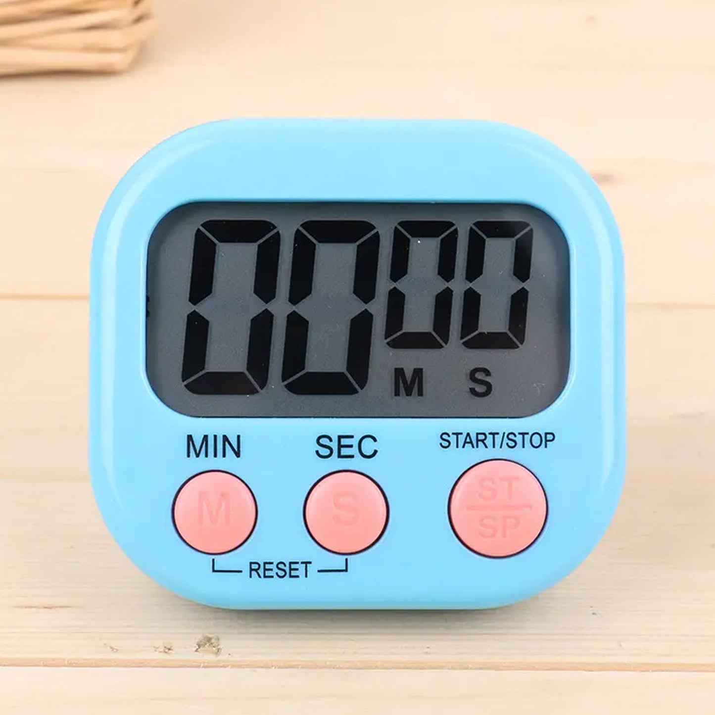 Digital Kitchen Timer Clear Big Digits 0-99 Min for Cooking Office Clock - Discount Karo