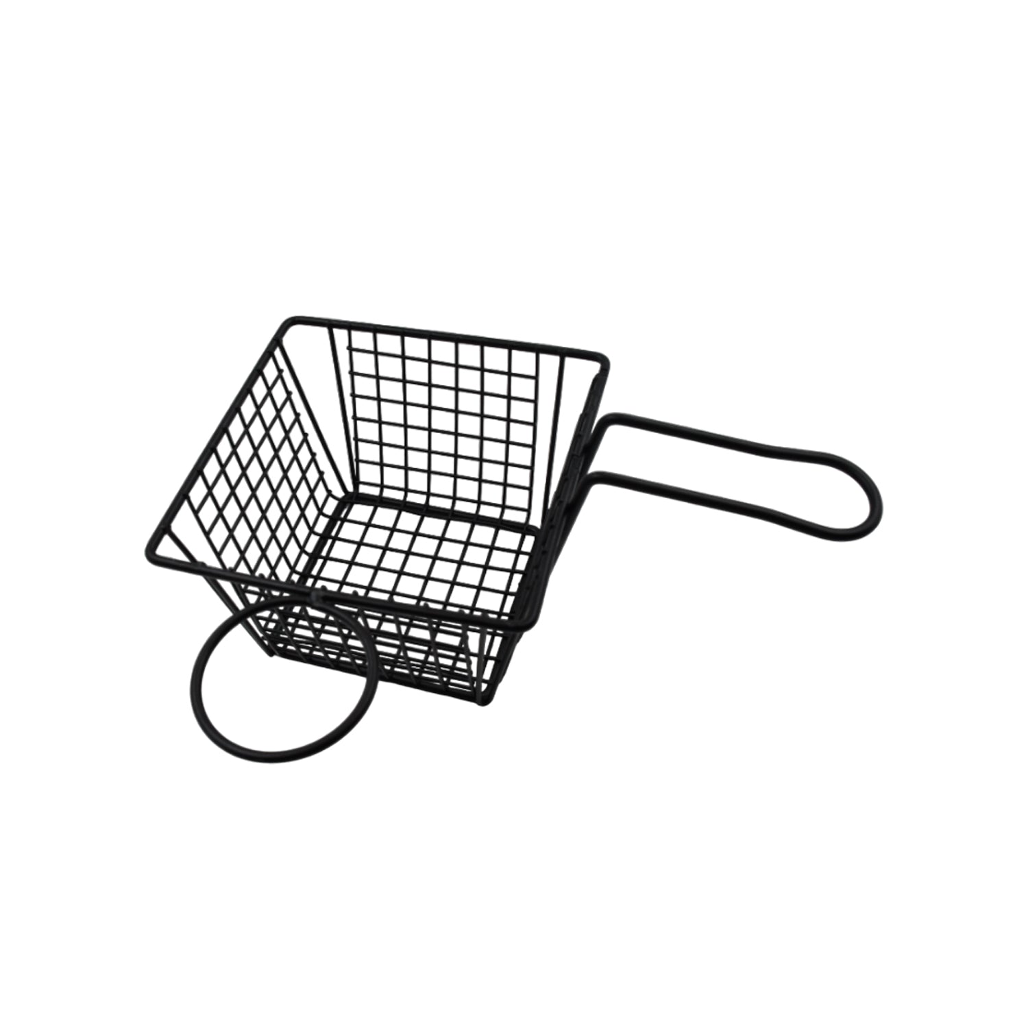 frying baskets for chips Stainless Steel Snack Basket Potato Mesh Strainer Basket French Fries Food Basket Food Strainer Cooking Tools frying basket - Discount Karo