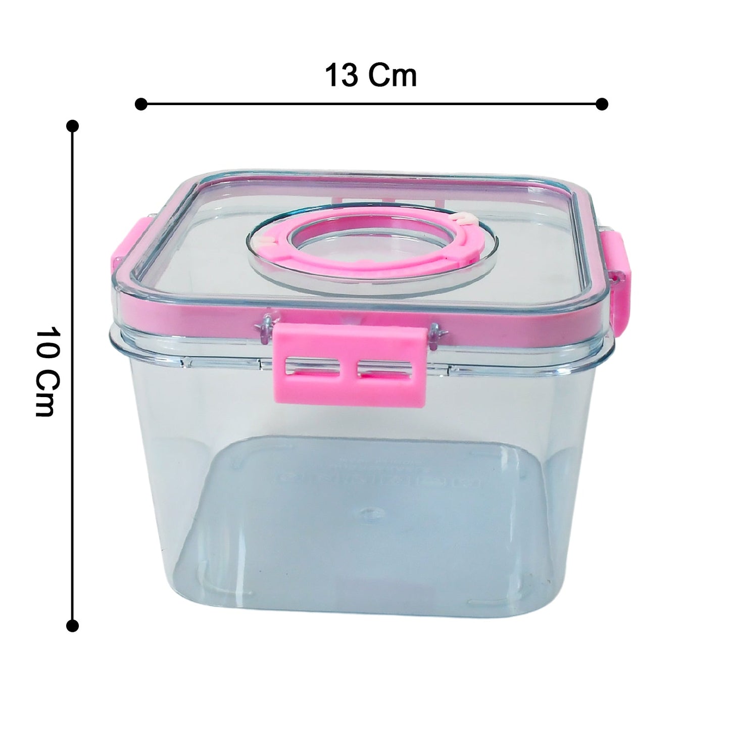 High Quality Plastic Food Storage Container Clear Washable Refrigerator Food Box Food Container Fruit Box Container with Lid (1400 ML) - Discount Karo