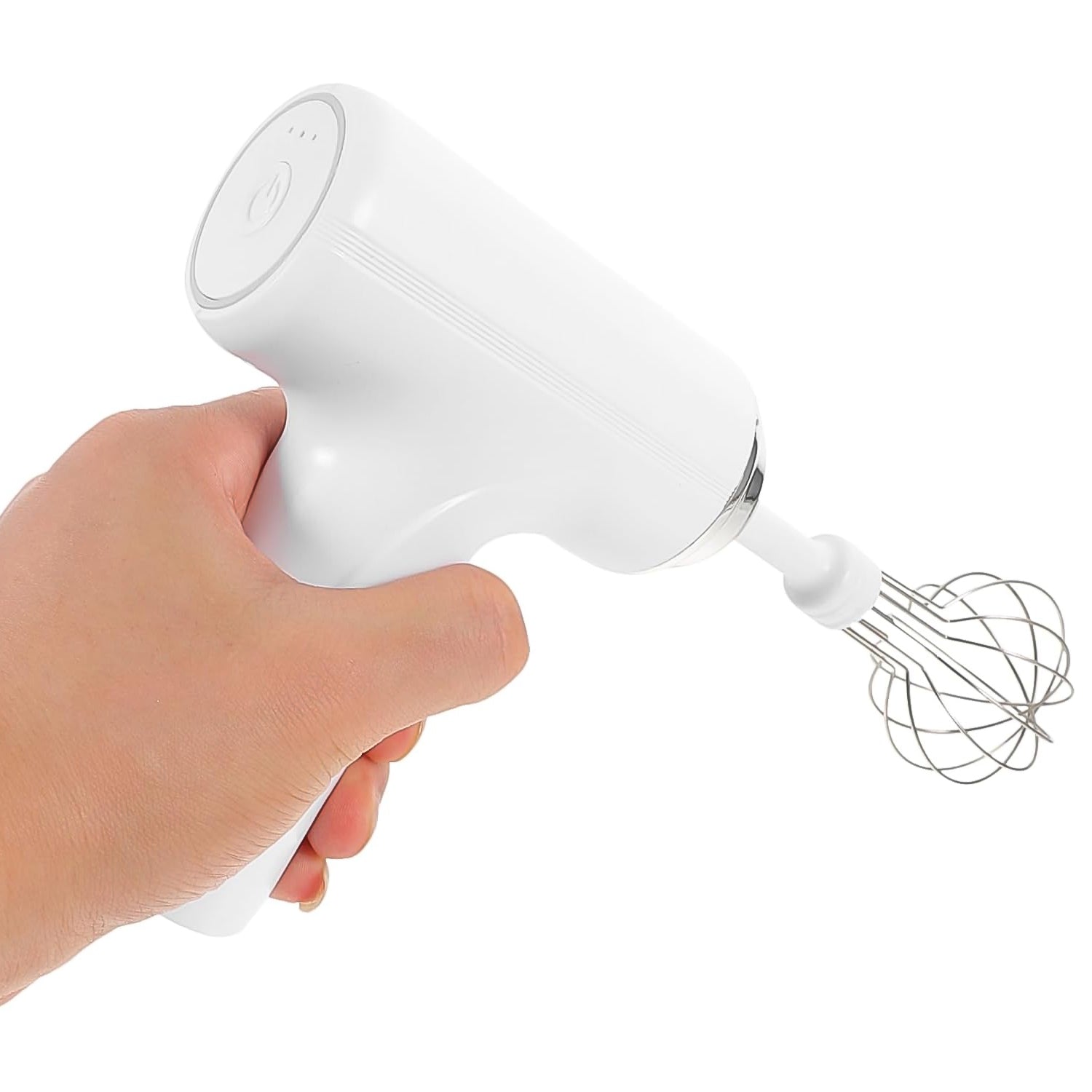 Wireless Hand Mixer, Charging Handheld  2pc portable Whisk Mini High Power Beater Baking Hand Held Mixer, Portable Kitchen Blender. - Discount Karo