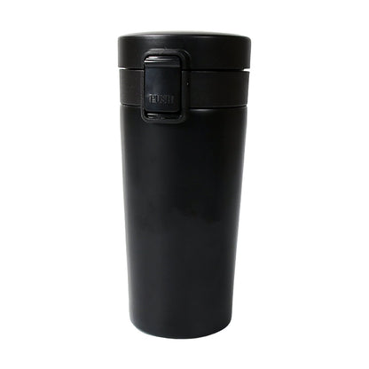 Stainless Steel Vacuum Insulated Coffee Cups Double Walled Travel Mug, Car Coffee Mug with Leak Proof Lid Reusable Thermal Cup for Hot Cold Drinks Coffee, Tea (350ML Approx) - Discount Karo