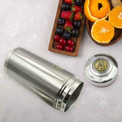 Stainless Steel Water Bottle Leak Proof, Rust Proof, Hot & Cold Drinks, Gym Sipper BPA Free Food Grade Quality, Steel fridge Bottle For office / Gym / School (250 Ml) - Discount Karo