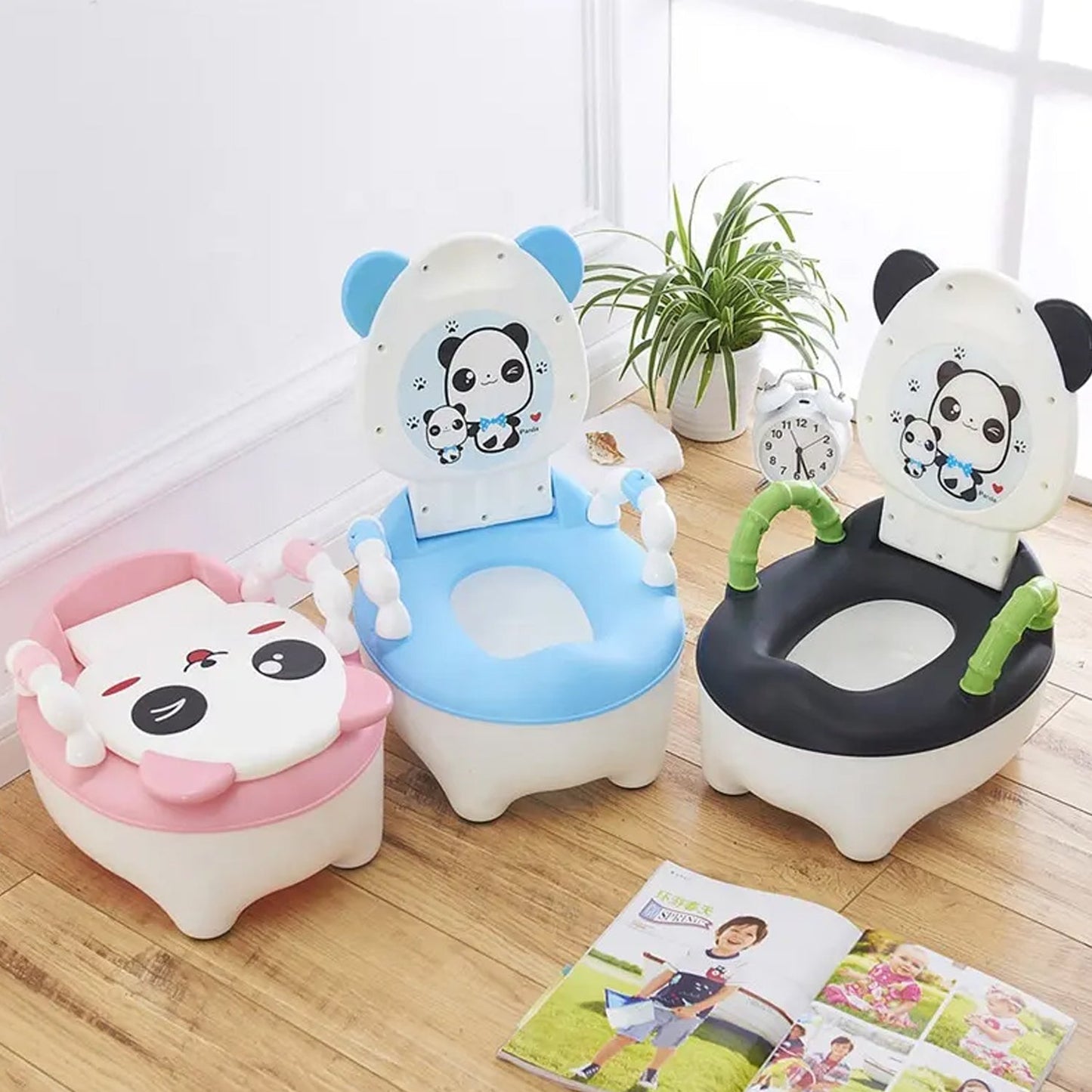 Baby portable Toilet, Baby Potty Training Seat Baby Potty Chair for Toddler Boys Girls Potty Seat for 1+ year child - Discount Karo