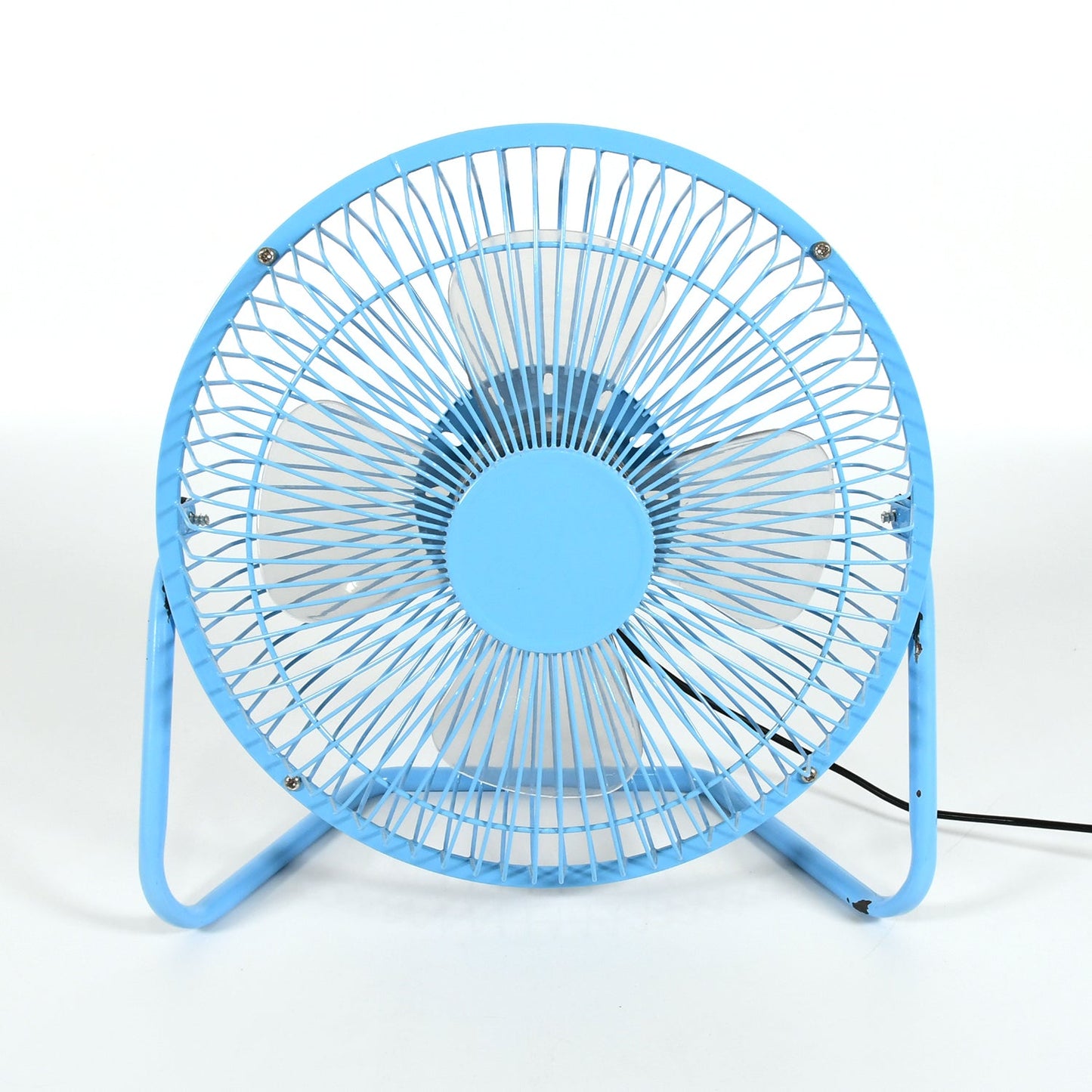 Big USB Table Desk Personal Metal Electronic Fan, Compatible with Computers, Laptops, Student Dormitory, Suitable For Office, School Use (1 Pc)