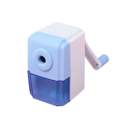 Pen Pencil Sharpener | Simple Student Office Pencil Sharpener | Fashionable and Convenient Non-Slip Base Pencil Sharpener，Lightweight Manual Sharpener, Non-Slip Handle (1 Pc) - Discount Karo