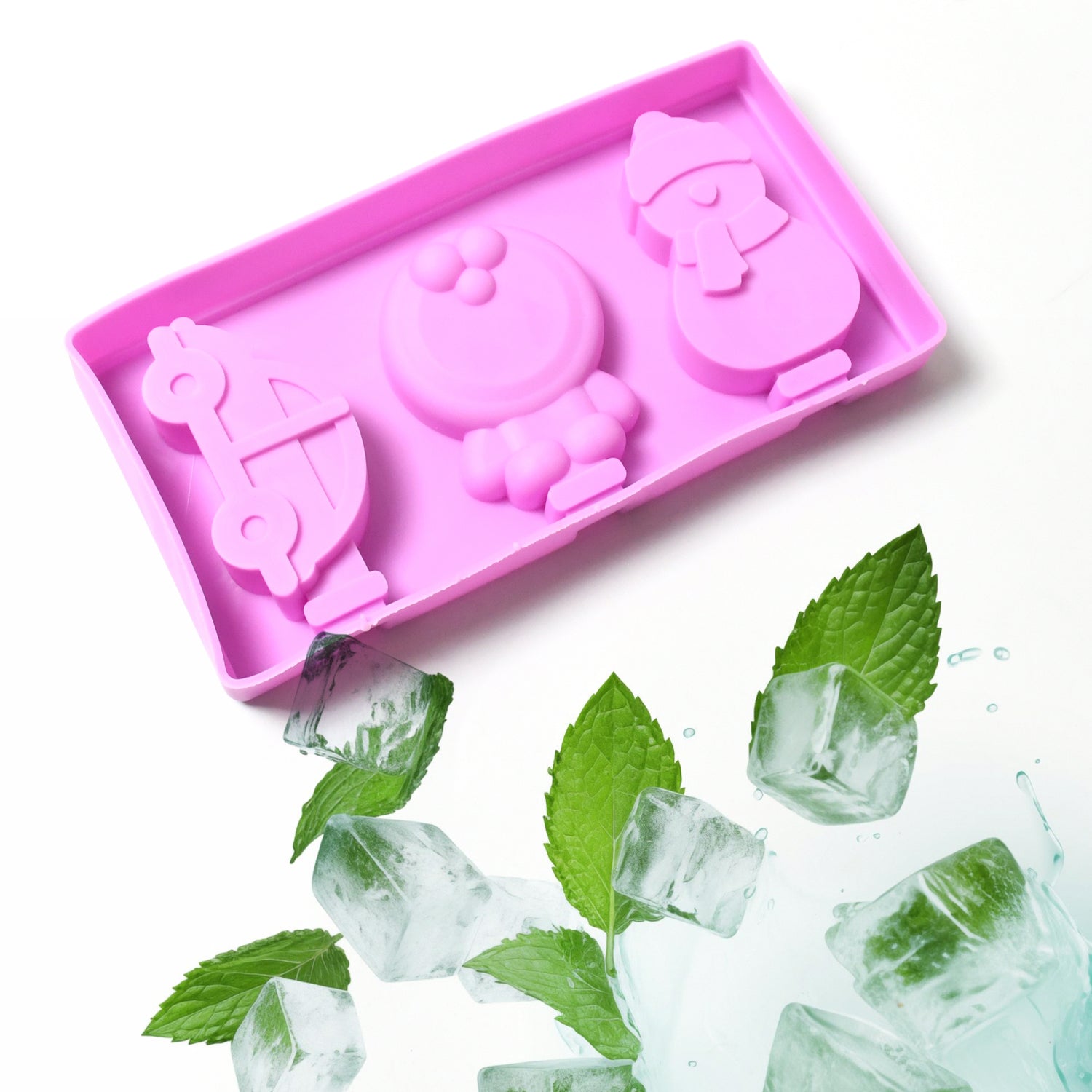 Silicone Popsicle Molds, Reusable Ice Cream Molds With Sticks And Lids. A Must-Have Popsicle Mold For Summer. - Discount Karo