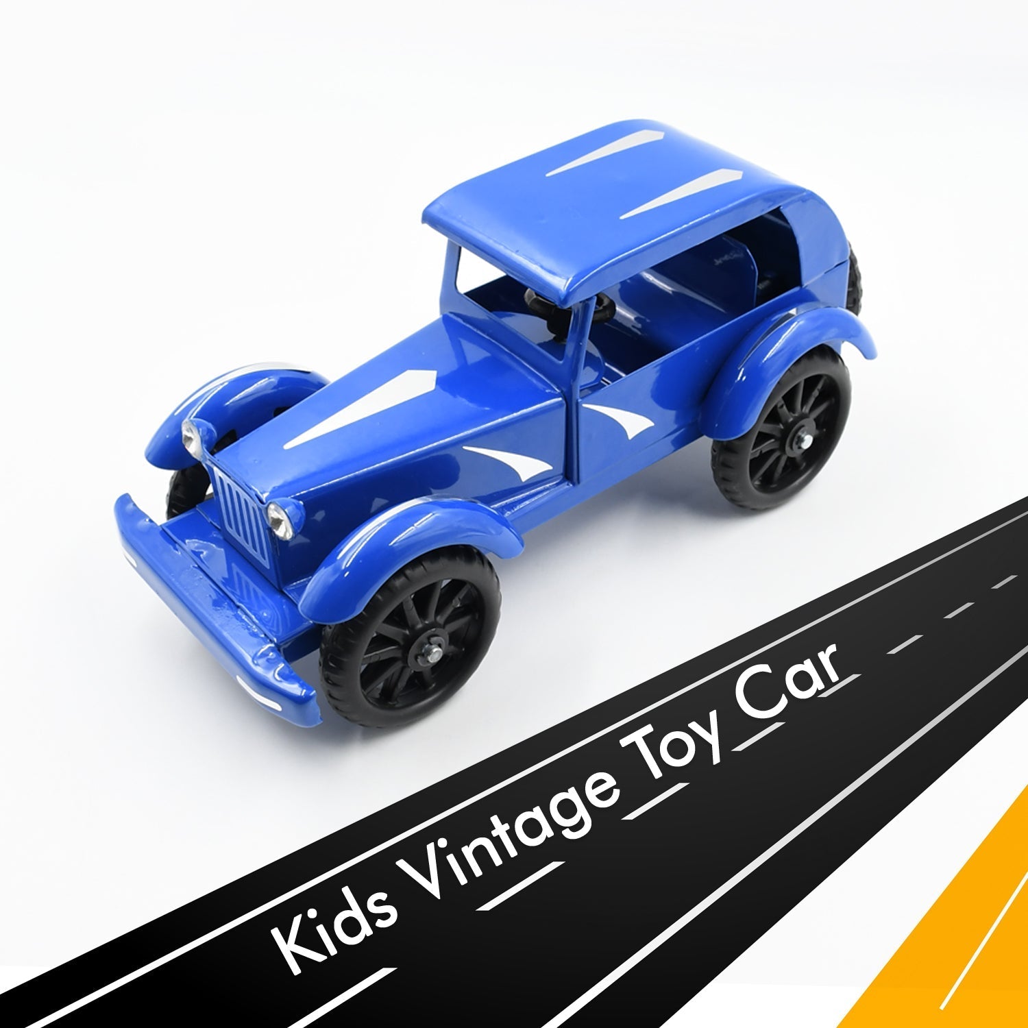 Vintage Metal Car 10 Inch Big Unbreakable Full Metal Body Car, Vintage Car Toy Model Alloy Model Retro Car Model Toy Vehicle Classic Car Metal Vintage car - Discount Karo