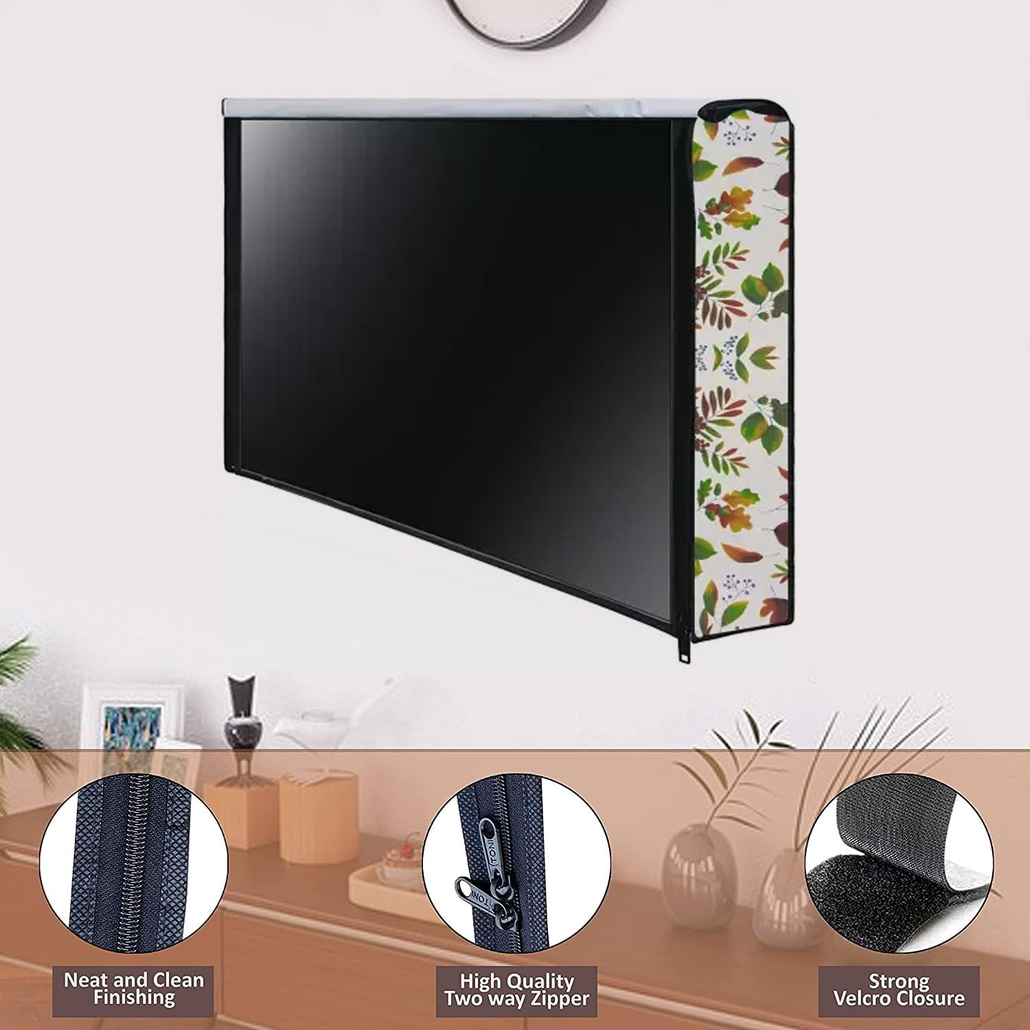 1083 LED/LCD Television Cover for 32 Inches LED/LCD with Zip Lock 