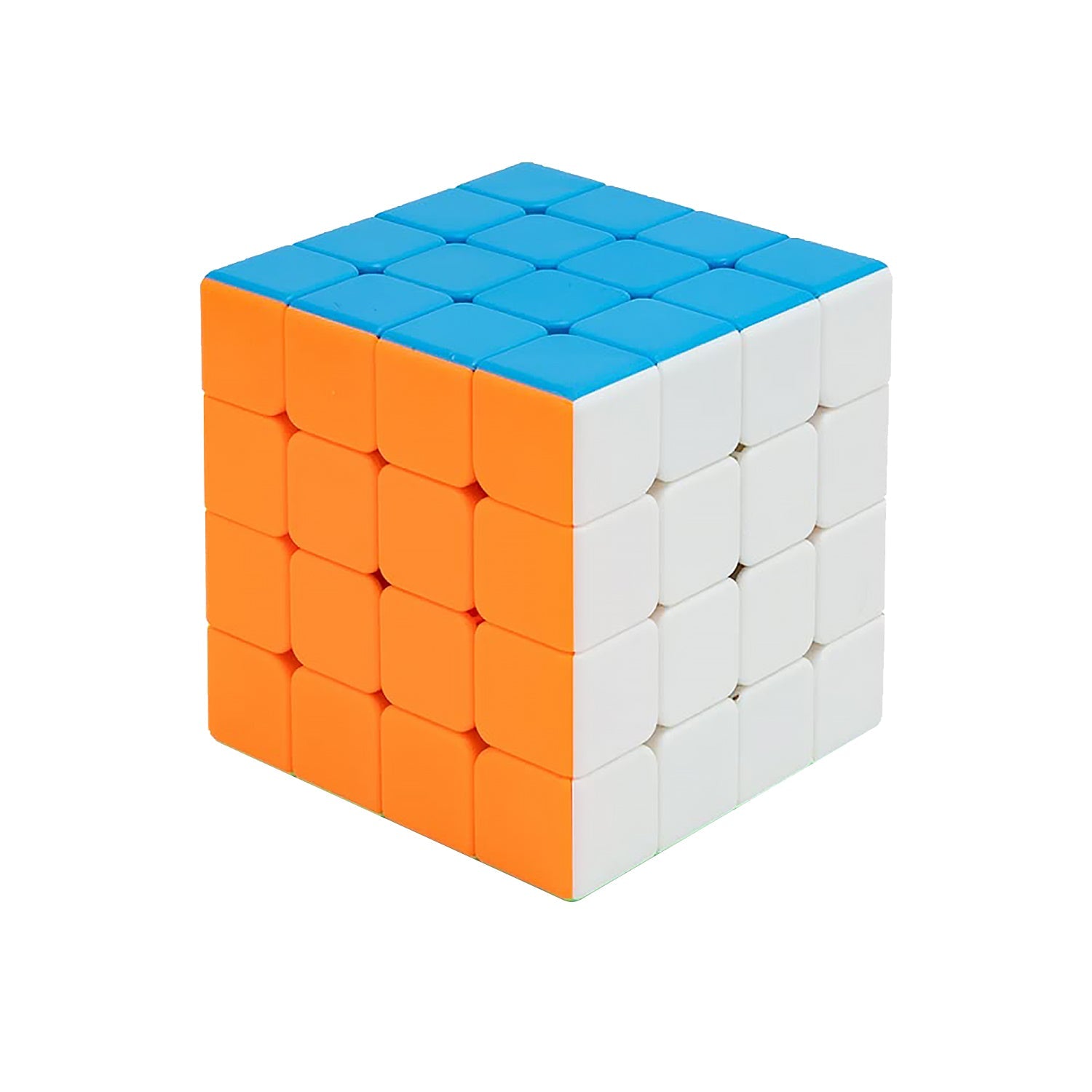 Small Puzzles Cubes 4×4×4 High Speed Sticker Less Magic Cube Game, Kids and Professionals Magic Cube Puzzle Toy, Pack of 1, 8+ Years - Discount Karo