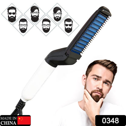 Men's Beard and Hair Curling Straightener (Modelling Comb) - Discount Karo