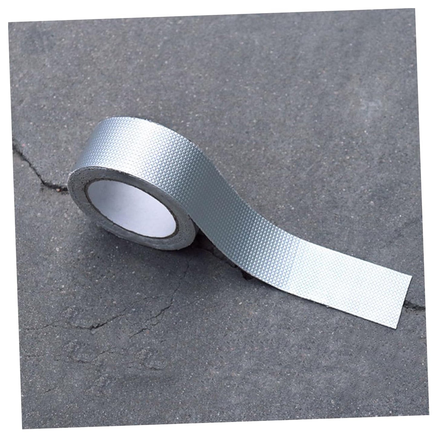 Self-Adhesive Insulation Resistant High Temperature Heat Reflective Aluminium Foil Duct Tape Roll (1 Pc 796 Gm) - Discount Karo