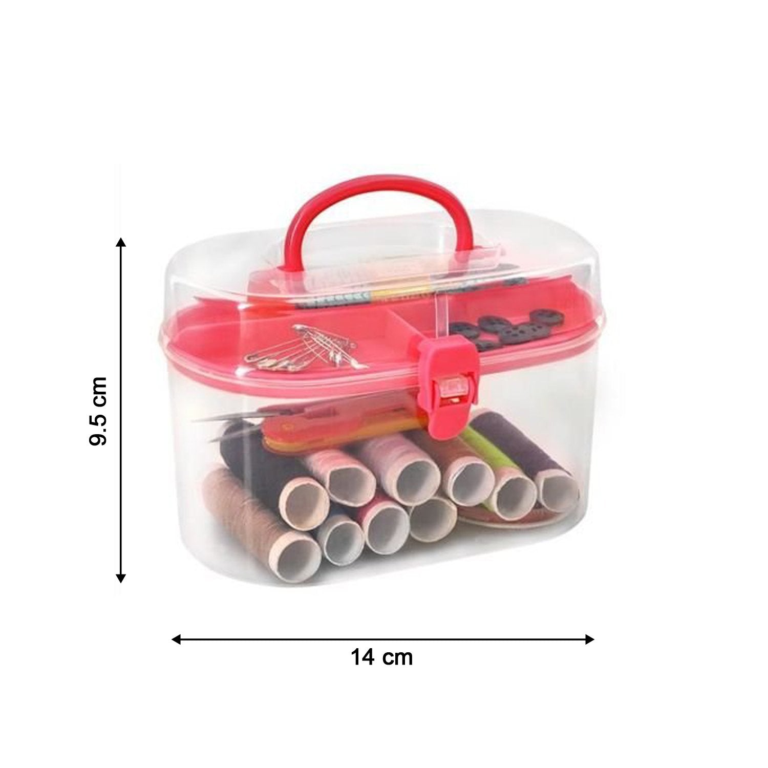 6044 Portable Travel Sewing Kits Box 