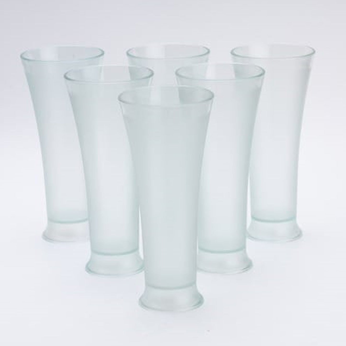 High Quality Faluda, ice cream, Juicer and Water Glasses Set of 6 Transparent, Drinking Water Glasses Stylish Glasses for Faluda, Water, Juice, Glass Set of 6 Pcs (300 ML Approx) - Discount Karo