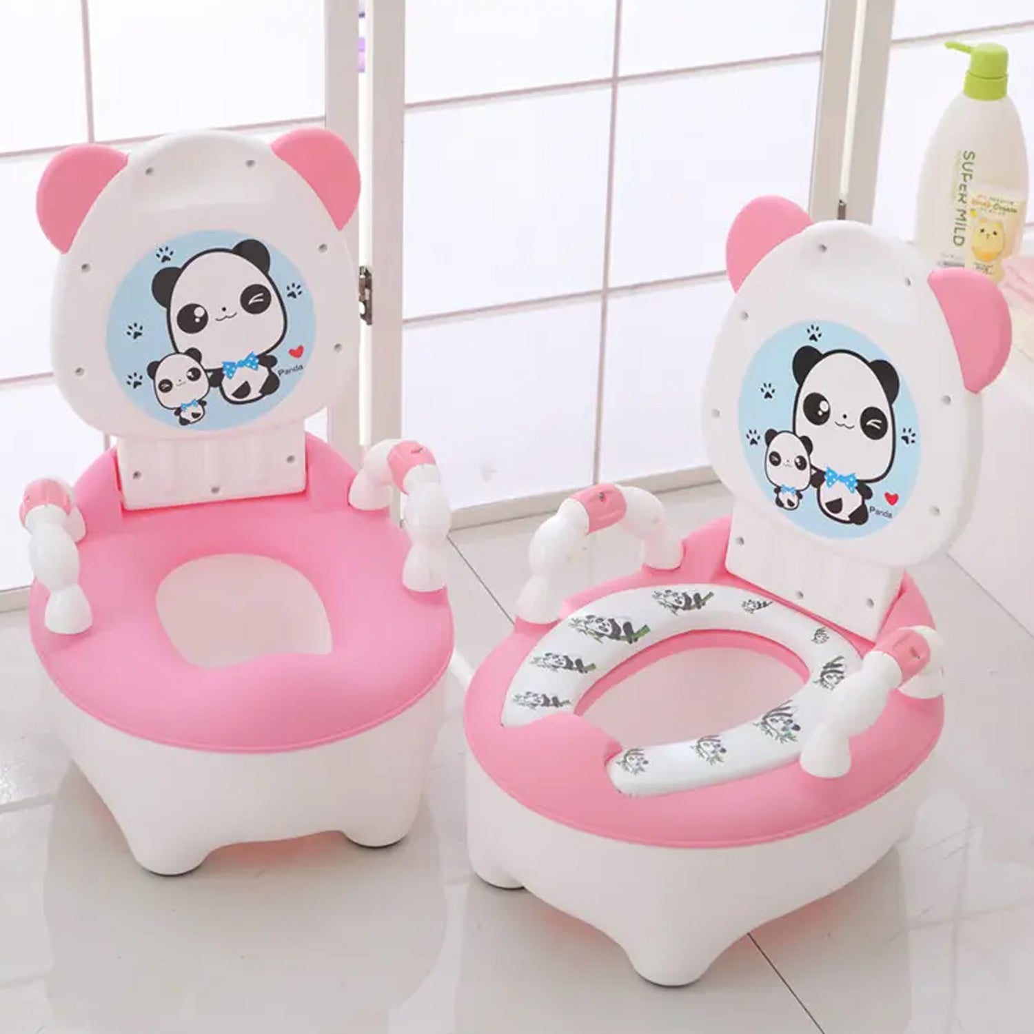 Baby portable Toilet, Baby Potty Training Seat Baby Potty Chair for Toddler Boys Girls Potty Seat for 1+ year child - Discount Karo