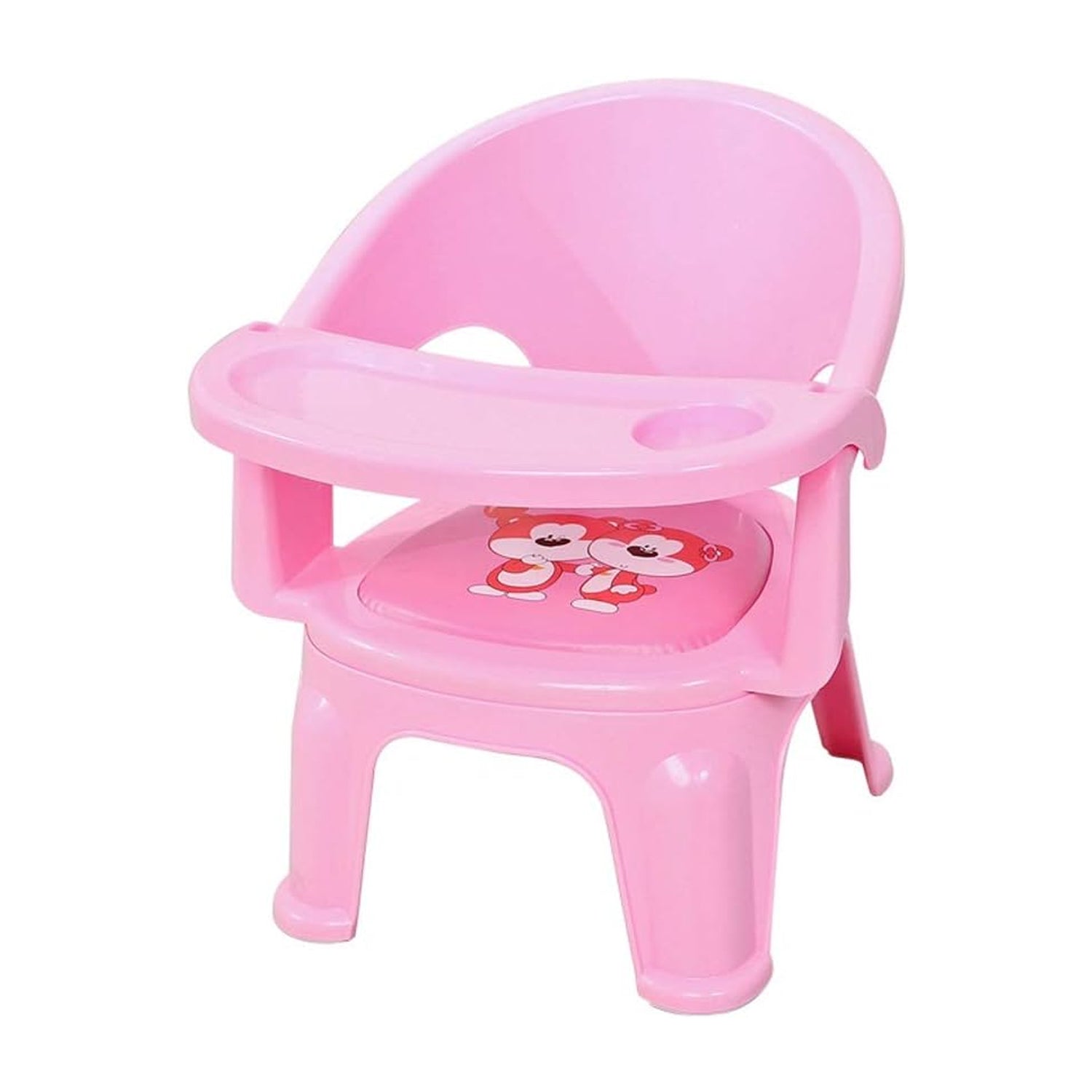 Baby Chair, with Tray Strong and Durable Plastic Chair for Kids/Plastic School Study Chair/Feeding Chair for Kids, Portable High Chair for Kids - Discount Karo